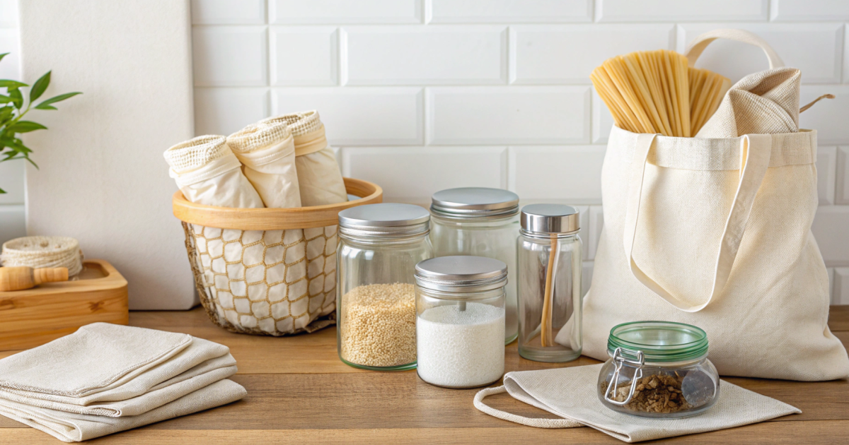 제로웨이스트 생활 실천 모습