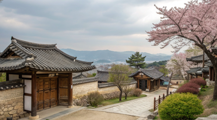 숲과 절벽, 평화탑이 어우러진 국내 숨은 명소 풍경