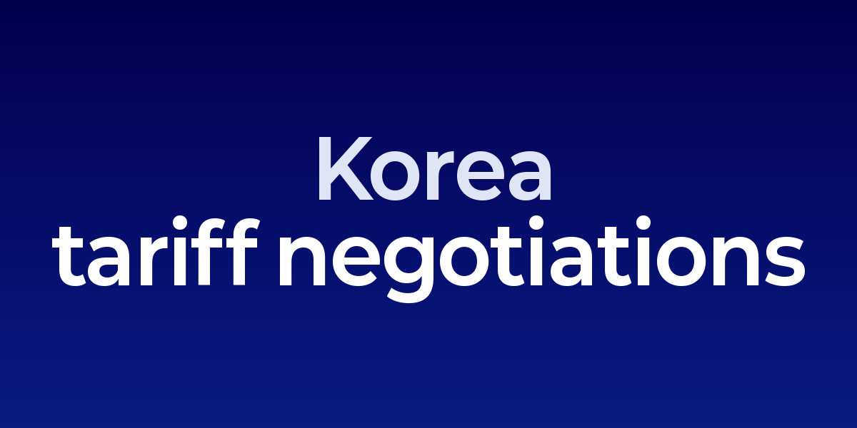 Korean Trade Minister Kim Jung-kwan at press conference discussing US trade negotiations