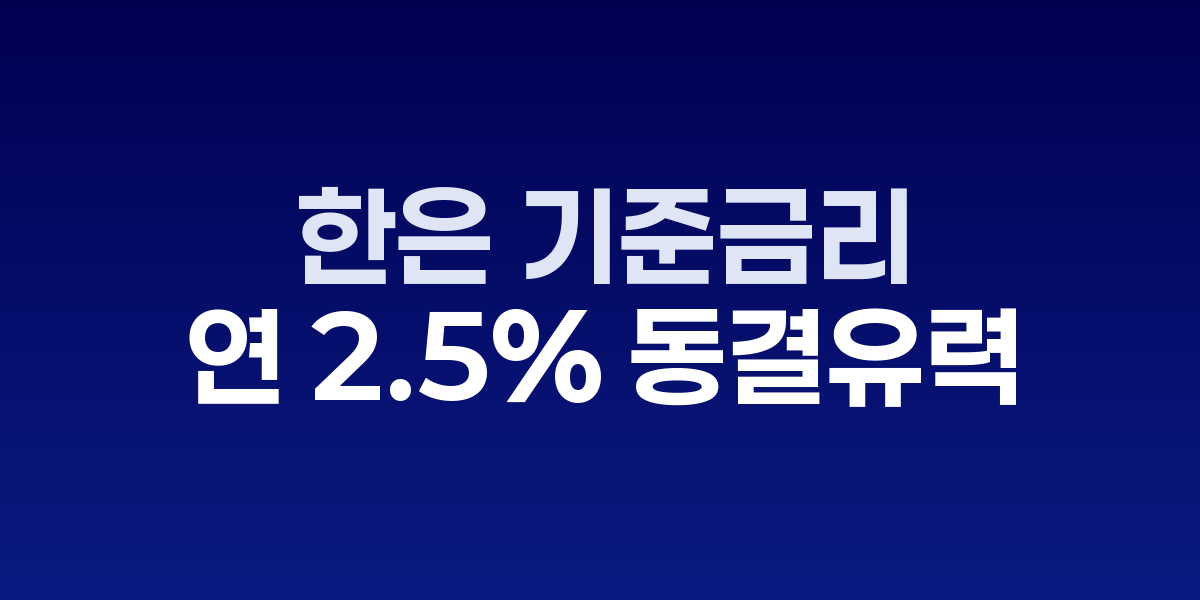 한국은행 건물과 금리 정책을 논의하는 금통위원들