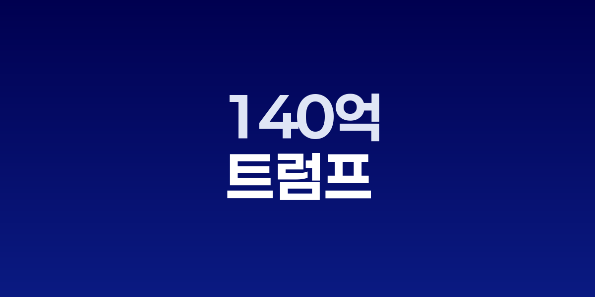 트럼프 대통령의 관세 정책과 틱톡 거래 승인 발표 현장