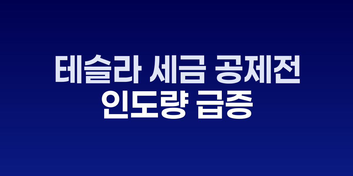 테슬라 차량 인도 센터에서 고객들이 차량을 인수받는 모습