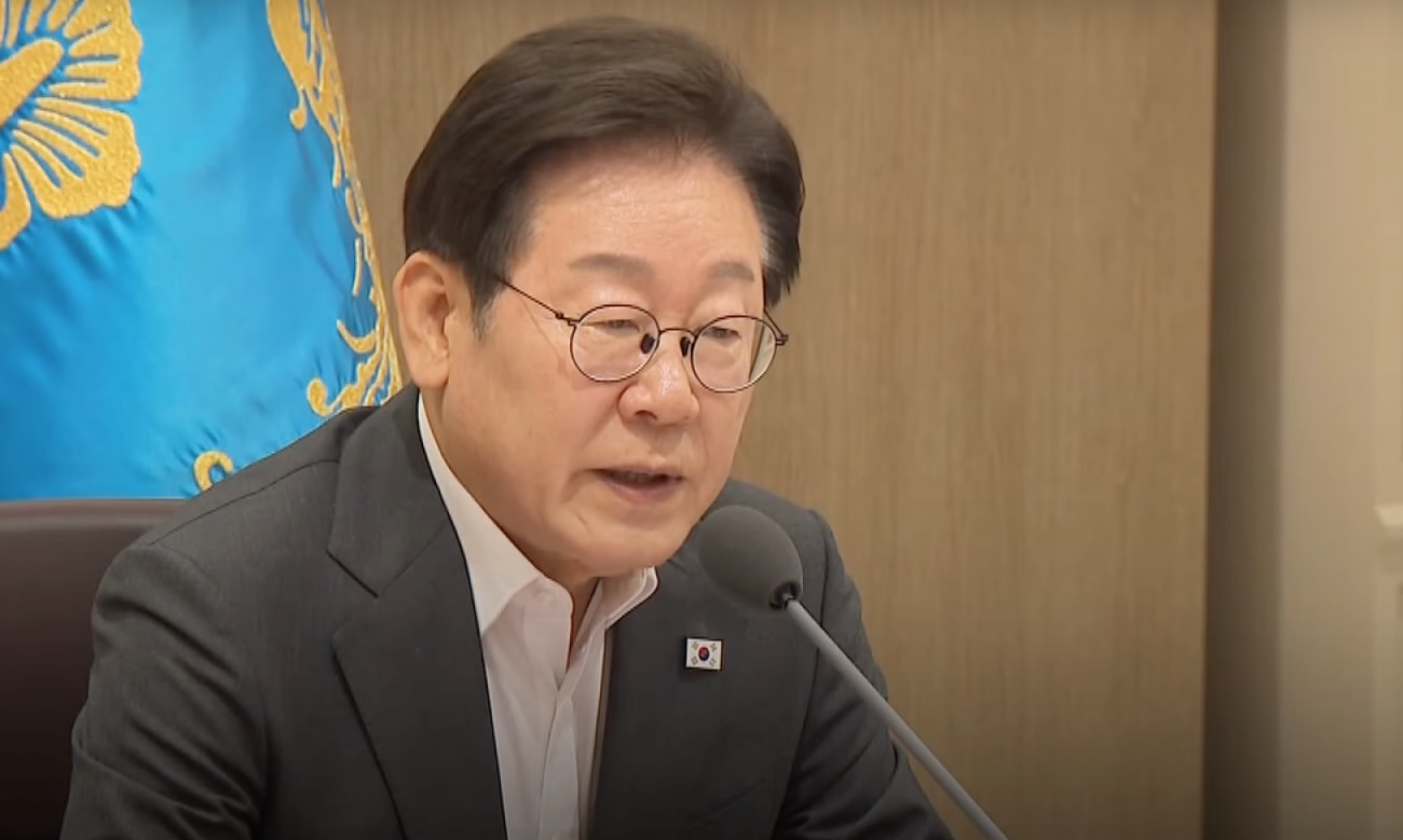 용산 대통령실에서 차명거래 수사를 지시하는 이재명 대통령 브리핑