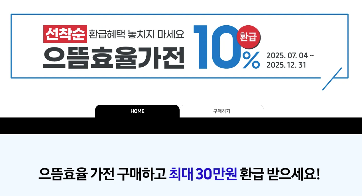 서울 시내 대형마트에 진열된 에어컨과 냉장고